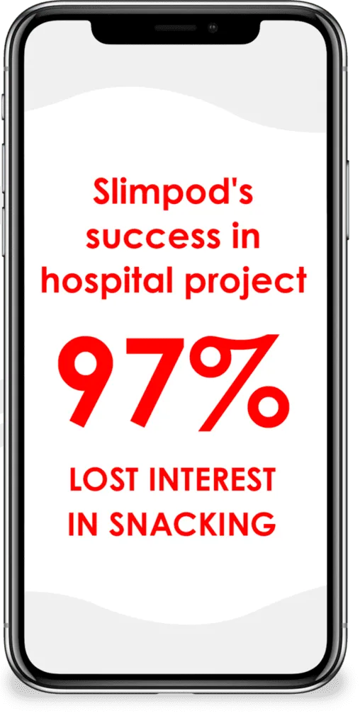 97% lost interest in snacking — Slimpod's success in hospital project